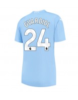 Manchester City Josko Gvardiol #24 Kotipaita Naisten 2023-24 Lyhythihainen